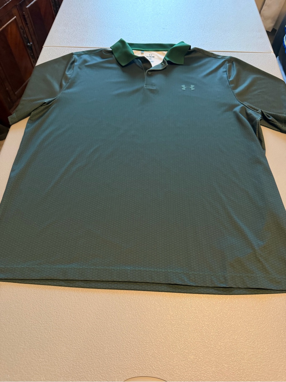 Under Armour Men's Green Performance Polo size XL